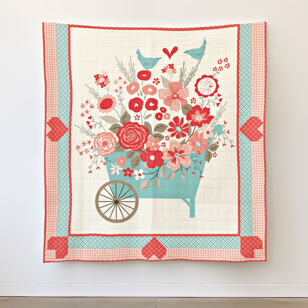 You and Me Panel Quilt Kit (kt-15401) | Riley Blake | Sewing Kit